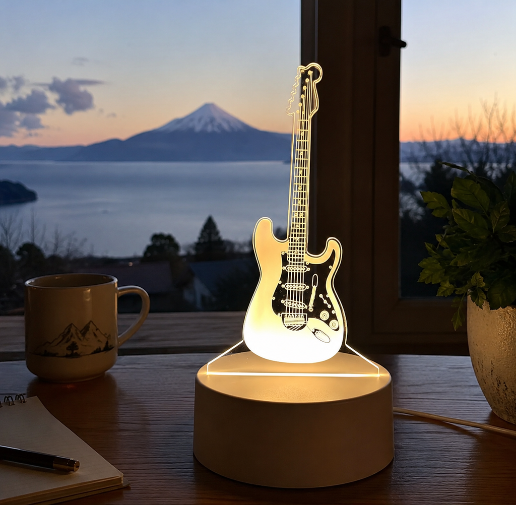 Lámpara LED Guitarra