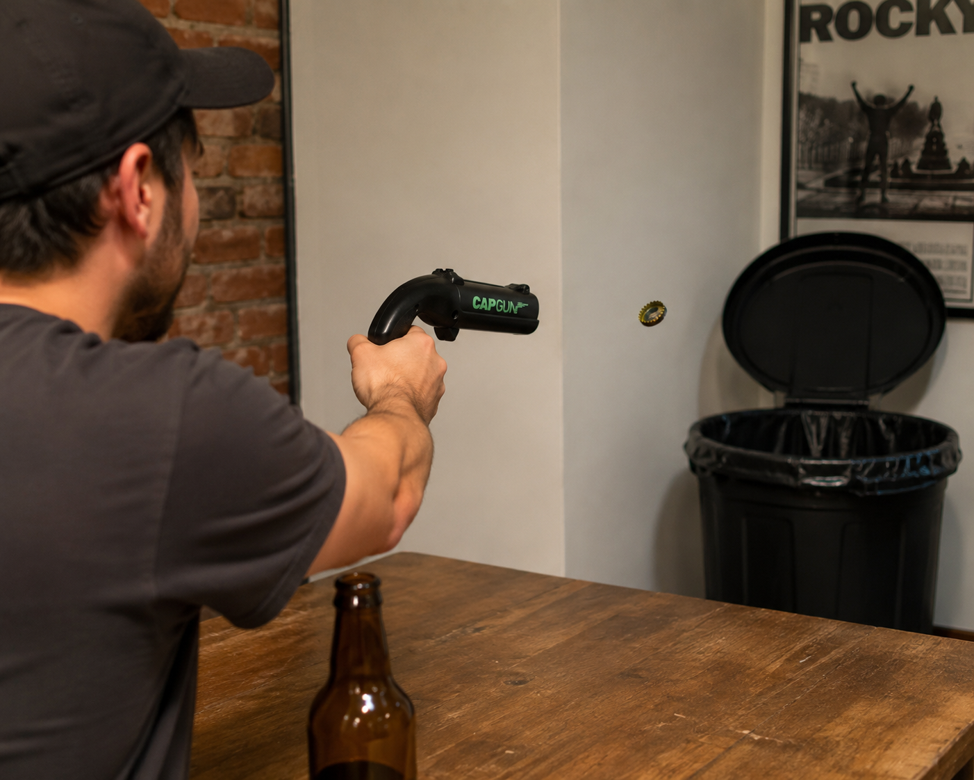 Destapador de Botellas Cap Gun