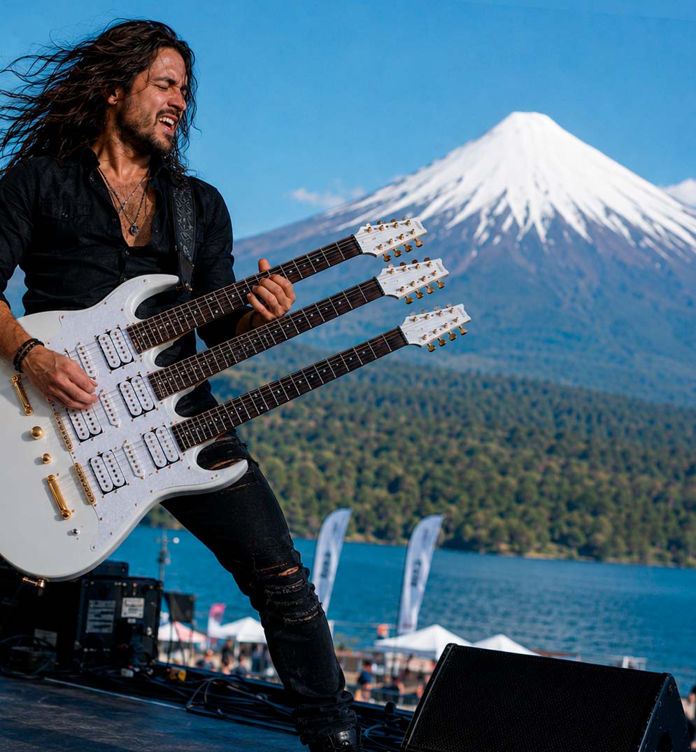 Guitarra Electrica Triple