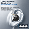 🎧 Audífonos In-Ear KZ EDXS con Driver Dinámico, Bajos Potentes y Cable Desmontable