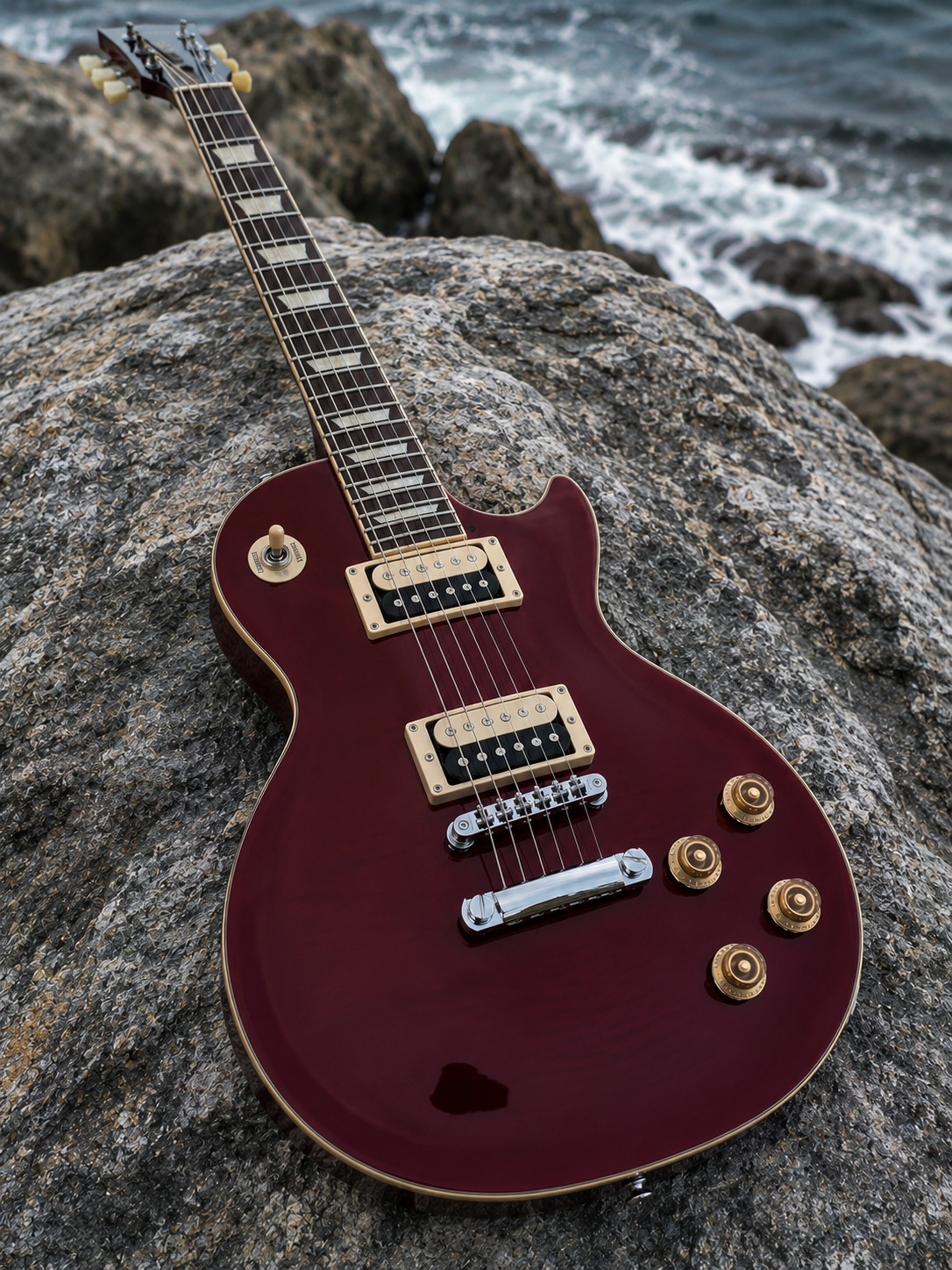 Guitarra modelo Les Paul
