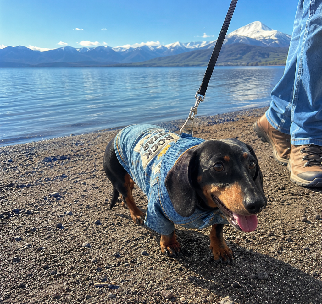 Chaqueta Rockera para Perro raza pequeña