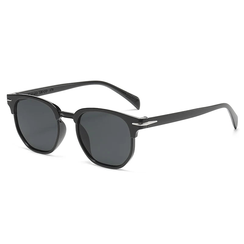 Lentes de Sol Retro Unisex UV400 – Estilo Vintage Cuadrado/Ovalado con Lentes Espejados para Hombre y Mujer