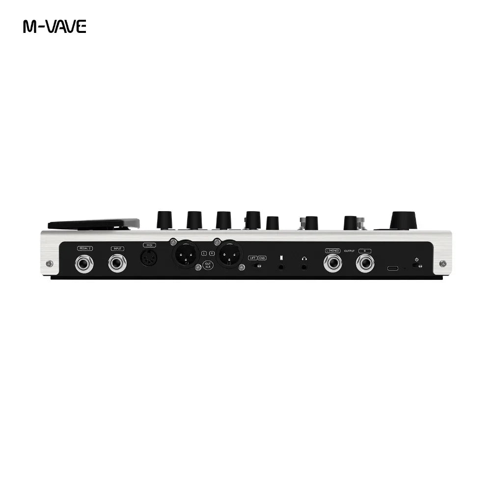 M-VAVE MK-300 – Pedalera Multiefectos para Guitarra y Bajo con Looper, Ritmos y Modelado Neural