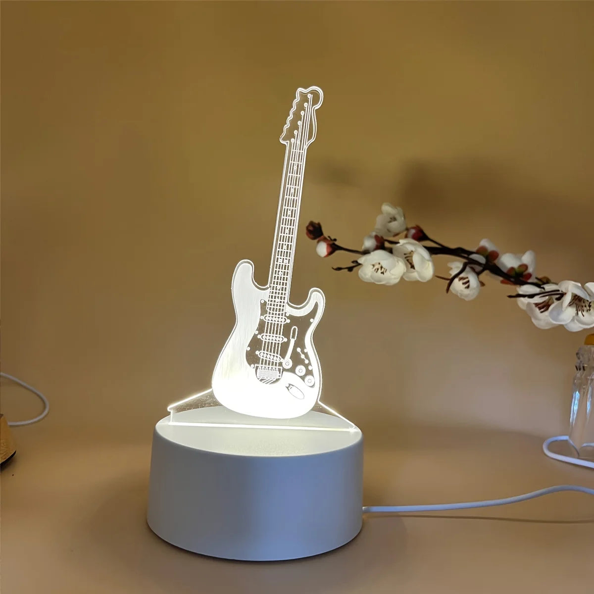 Lámpara LED Guitarra