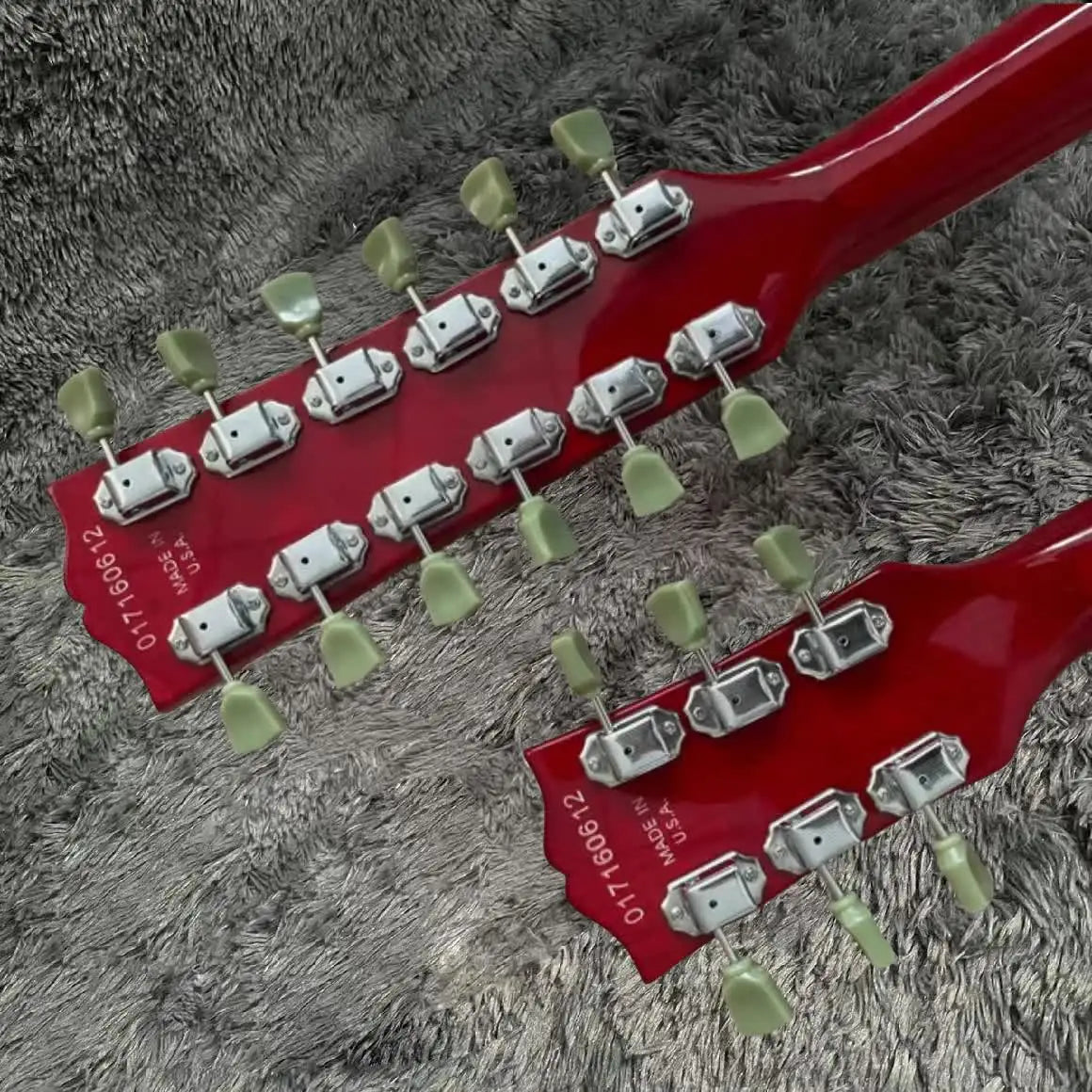 Guitarra Eléctrica Doble Mástil 12+6 Cuerdas