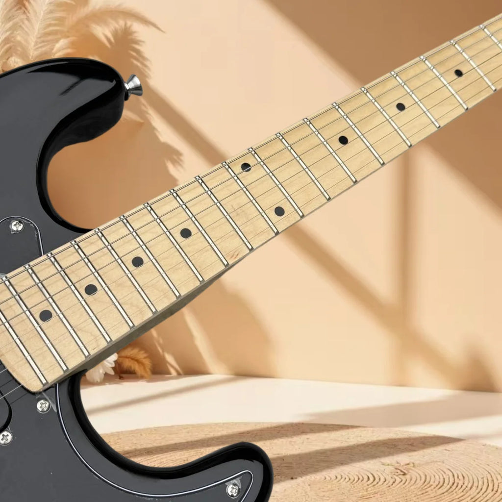 Guitarra Eléctrica ST00S Fortune Black Stratocaster Style 6 Cuerdas