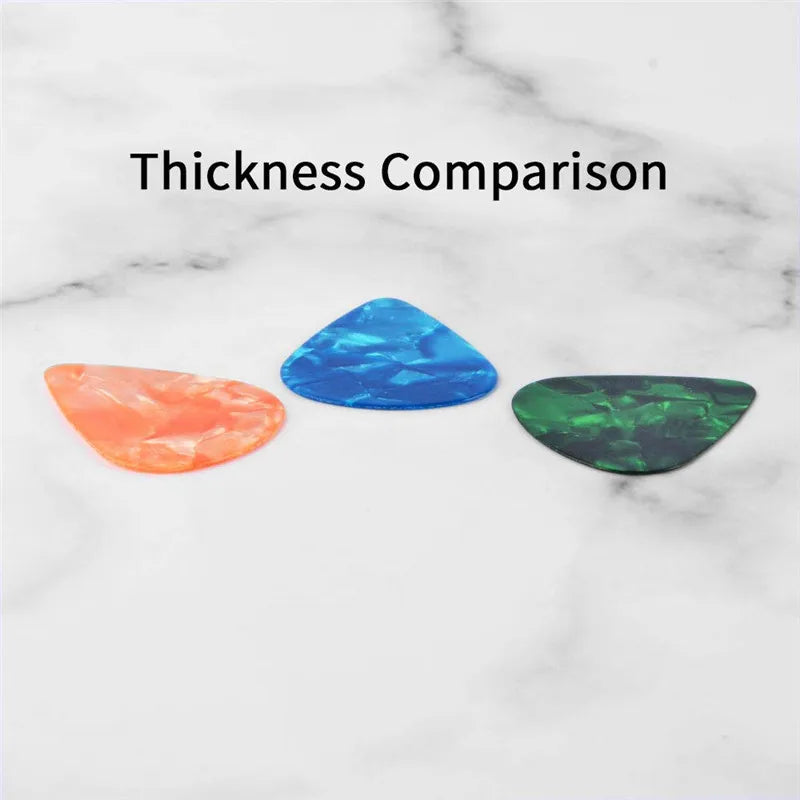 Pack de 50 o 100 UÑETAS para Guitarra – Diferentes Grosores 0.46 a 0.96 mm