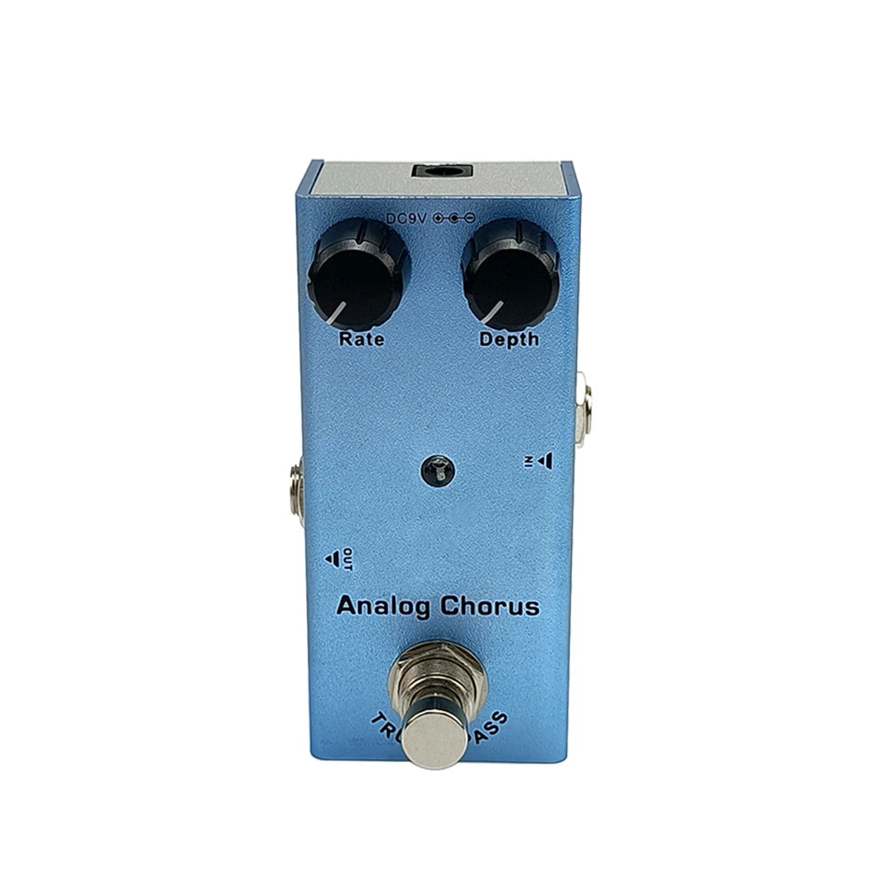 Pedal Efecto Guitarra: Vintage overdrive/US Dream/Classic Chorus/Vintage Phase/Tremolo/Analog delay/Digital Delay/Ultimate Drive