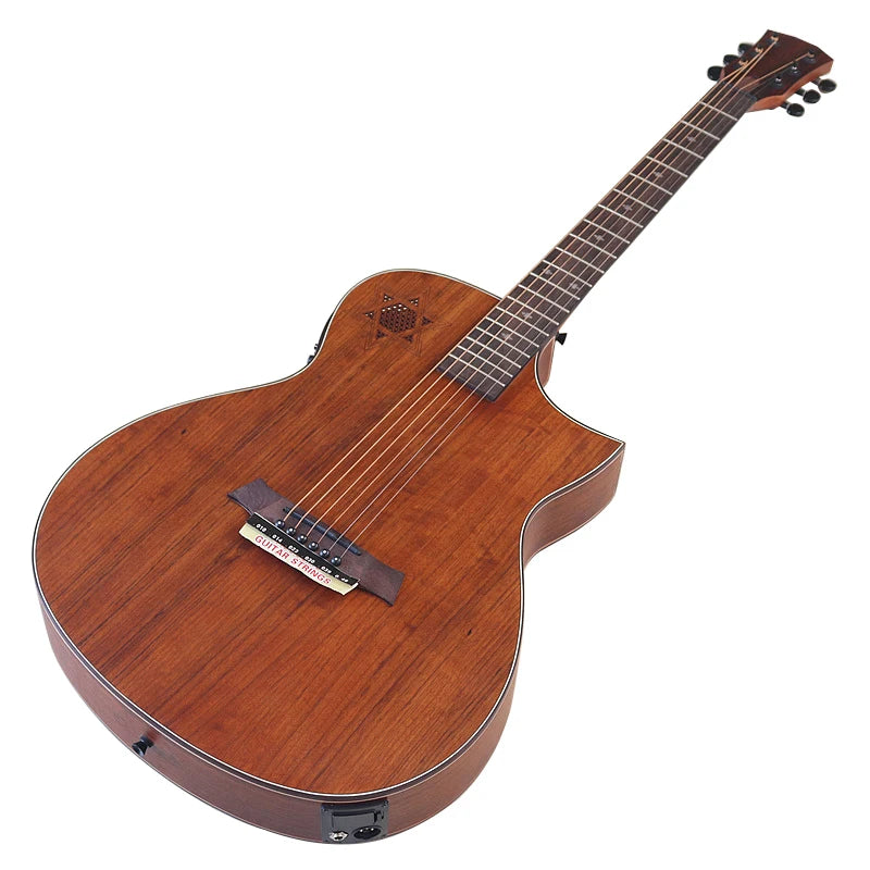 Guitarra Acústica Eléctrica Folk de 40" 6 Cuerdas