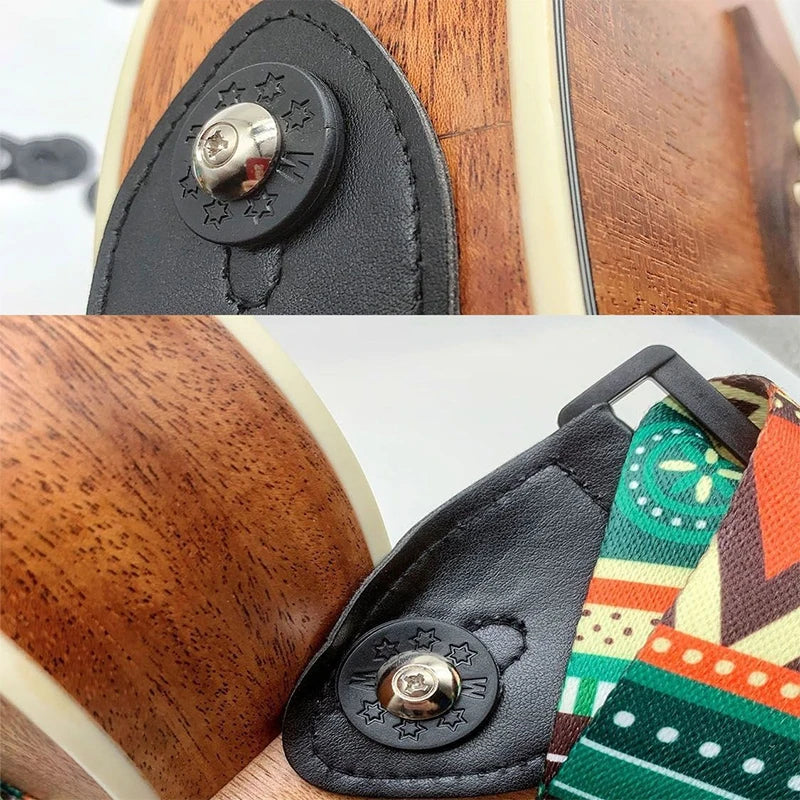 Bloqueo de Goma para Correa de guitarras y bajos