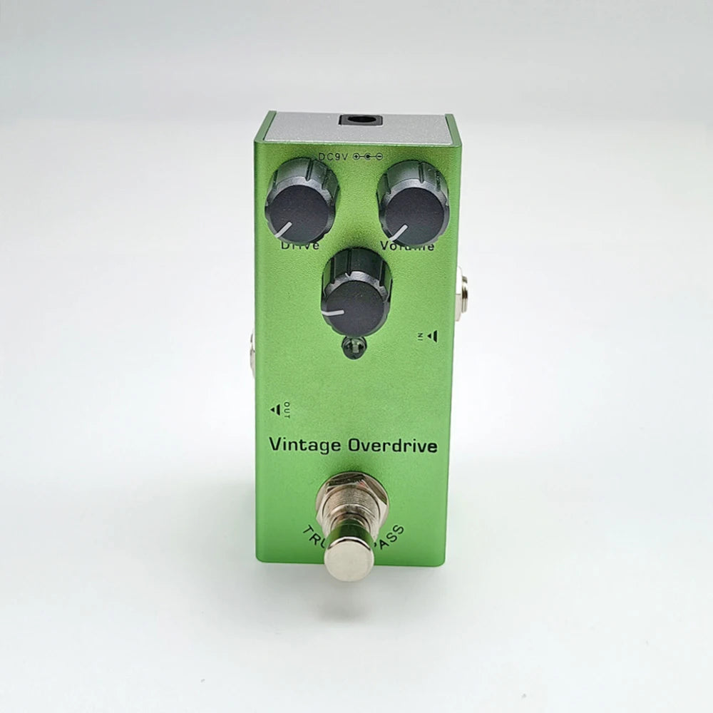 Pedal Efecto Guitarra: Vintage overdrive/US Dream/Classic Chorus/Vintage Phase/Tremolo/Analog delay/Digital Delay/Ultimate Drive