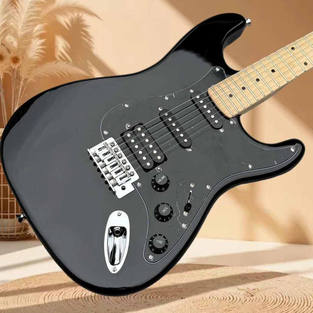 Guitarra Eléctrica ST00S Fortune Black Stratocaster Style 6 Cuerdas