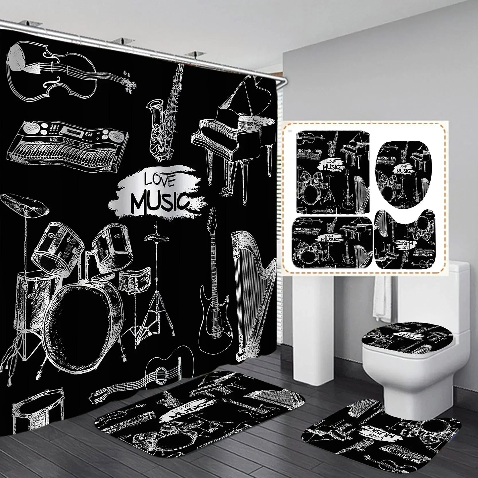 Music Bathroom