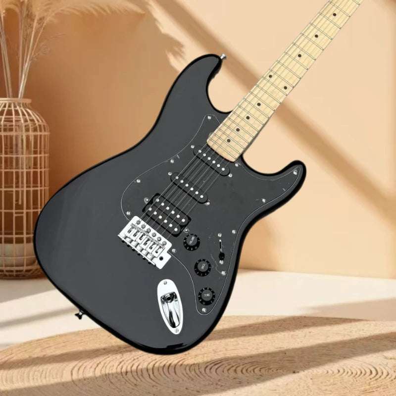 Guitarra Eléctrica ST00S Fortune Black Stratocaster Style 6 Cuerdas