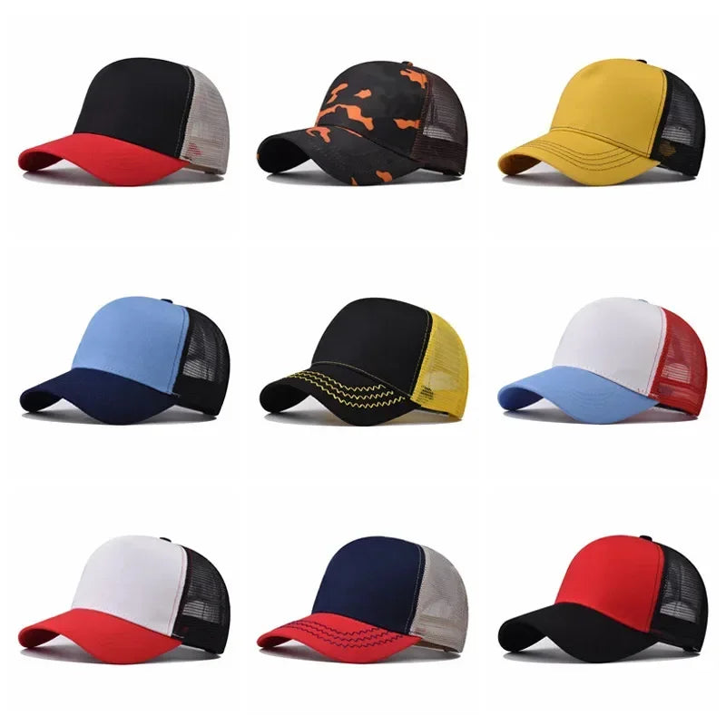 Gorra Trucker Personalizable con Logo – Algodón y Malla Transpirable