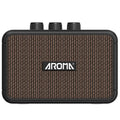 Mini Amplificador de Guitarra Aroma AG-04 Bluetooth 5W Portátil para Guitarra Eléctrica